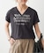 《別注》La Hutte / ラ ユット V neck Tee*