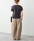 《別注》La Hutte / ラ ユット V neck Tee*