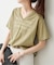 《別注》La Hutte / ラ ユット V neck Tee*