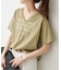 《別注》La Hutte / ラ ユット V neck Tee*