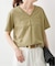《別注》La Hutte / ラ ユット V neck Tee*