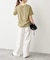 《別注》La Hutte / ラ ユット V neck Tee*