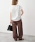 《別注》La Hutte / ラ ユット ギャザーTOP*2WAY