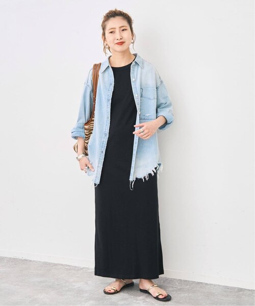 追加2》天竺アメスリロングワンピース｜スピックアンドスパンの通販