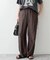 《追加》TICCA / ティッカ  レオパードジャガードパンツ