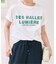 TRICOMER /トリコメル FRENCH LOGO TEE