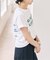 TRICOMER /トリコメル FRENCH LOGO TEE