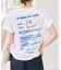 TRICOMER /トリコメル FRENCH LOGO TEE