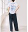 TRICOMER /トリコメル FRENCH LOGO TEE
