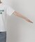 TRICOMER /トリコメル FRENCH LOGO TEE