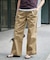 ラチネバックイージーストレートパンツ