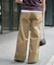 ラチネバックイージーストレートパンツ