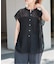 《WEB限定 / 追加》PEレースフレンチスリーブシャツ