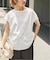 ≪UVカット / 接触冷感≫ UV/Cooltouch ショルダーギャザーT