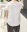 ≪UVカット / 接触冷感≫ UV/Cooltouch ショルダーギャザーT