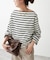 ボートネックロングスリーブTシャツ