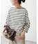ボートネックロングスリーブTシャツ