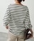 ボートネックロングスリーブTシャツ