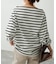 ボートネックロングスリーブTシャツ