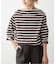 ボートネックロングスリーブTシャツ
