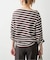 ボートネックロングスリーブTシャツ
