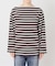 ボートネックロングスリーブTシャツ