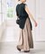 《セットアップ可》ドットギャザーイージースカート