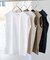 《追加》汗染み防止ファインコットンノースリTシャツ