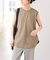 《追加》汗染み防止ファインコットンノースリTシャツ