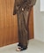 《別注カラー有り》ARCHIVE STANCE / アーカイブスタンス lace hem pants