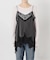 《新色有り / 追加4》レースサテンチュニックキャミソール