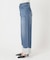 レースヘムルーズストレートパンツ