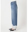レースヘムルーズストレートパンツ
