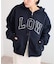 LOW CLASSIC Lc / ロウ クラシック エルシ LOW NAPPING SWEAT ZIPUP Hoodie