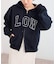 LOW CLASSIC Lc / ロウ クラシック エルシ LOW NAPPING SWEAT ZIPUP Hoodie