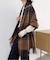 Spick & Span カシミヤチェックストール