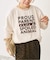 Mixta /ミクスタ CREW NECK SWEAT クルーネックスウェット