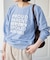 Mixta /ミクスタ CREW NECK SWEAT クルーネックスウェット