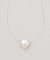 《追加3》BASENOTES / ベースノート 65cm tiny chain heart NC BN-H006
