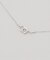 《追加3》BASENOTES / ベースノート 65cm tiny chain heart NC BN-H006