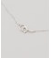 《追加3》BASENOTES / ベースノート 65cm tiny chain heart NC BN-H006