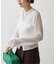 kiehtova /キエトヴァ LAYERED SHEER CROSS CARDIGAN カーディガン
