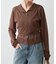 kiehtova /キエトヴァ LAYERED SHEER CROSS CARDIGAN カーディガン