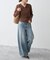 kiehtova /キエトヴァ LAYERED SHEER CROSS CARDIGAN カーディガン