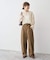 《セットアップ可》brushed lace ブラウス