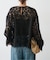 《セットアップ可》brushed lace ブラウス