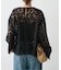 《セットアップ可》brushed lace ブラウス