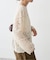 《セットアップ可》brushed lace ブラウス