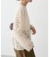 《セットアップ可》brushed lace ブラウス