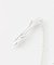 Soierie / ソワリー Raw edge clip necklace